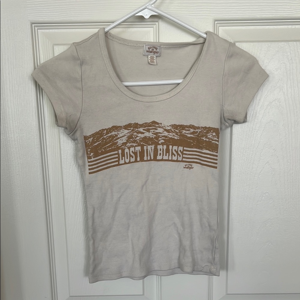 Lost in Bliss Graphic Tee - Cream